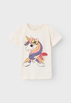 T-SHIRT DZIEWCZĘCY Z NADRUKIEM NAME IT 13225755