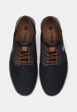 LEKKIE ESPADRYLE MĘSKIE RIEKER B5249-14