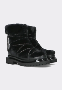 OCIEPLANE BOTKI DAMSKIE ZE SKÓRY ACCADEMIA 7406