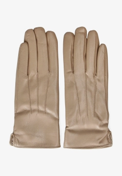 RĘKAWICZKI DAMSKIE Z MIĘKKIEJ SKÓRY EKOLOGICZNEJ DIANA & CO DND8631