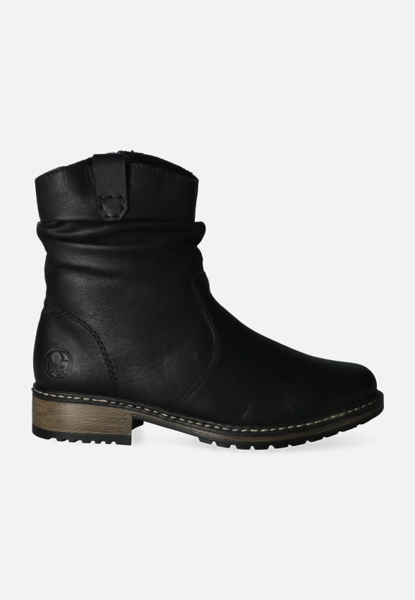 SKÓRZANE BOTKI DAMSKIE RIEKER Z6883-00