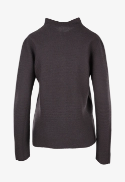 WEŁNIANY SWETER DAMSKI ZAPINANY NA GUZIKI UNA SU 10 114 MERINO