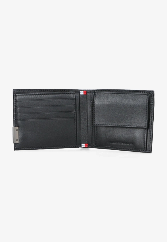 SKÓRZANY PORTFEL MĘSKI SKŁADANY NA PÓŁ TOMMY HILFIGER AM0AM13961C