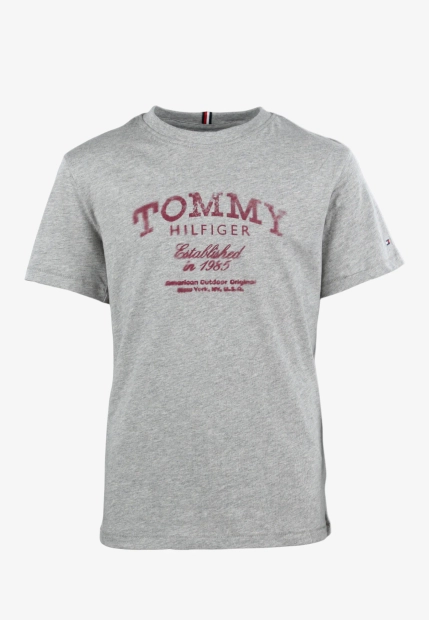 T-SHIRT CHŁOPIĘCY Z KRÓTKIM RĘKAWEM Z LOGO TOMMY HILFIGER KB0KB10055