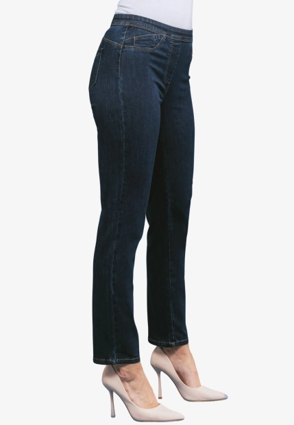 JEANSY DAMSKIE Z ELASTYCZNĄ TALIĄ CHIARA DALBA 61025E