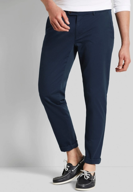 SPODNIE MĘSKIE CHINO Z ELASTYCZNEJ BAWEŁNY BUGATTI 4384 56373A