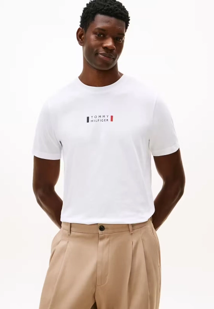 T-SHIRT MĘSKI Z KRÓTKIM RĘKAWEM TOMMY HILFIGER MW0MW41453