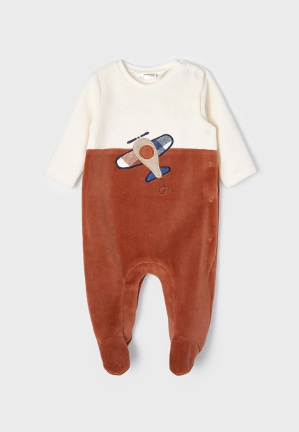 ŚPIOSZKI Z HAFTOWANĄ APLIKACJĄ DLA NOWORODKA MAYORAL 2626