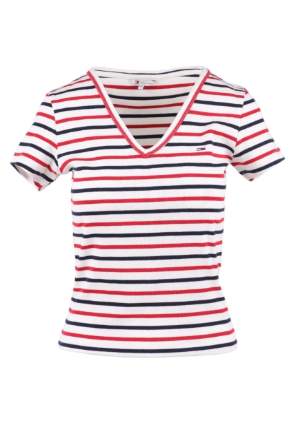T-SHIRT DAMSKI TOMMY HILFIGER JEANS DW0DW17385