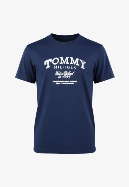 T-SHIRT CHŁOPIĘCY Z KRÓTKIM RĘKAWEM Z LOGO TOMMY HILFIGER KB0KB10055
