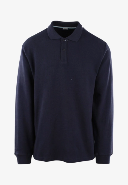 POLO MĘSKIE Z DŁUGIM RĘKAWEM PIONEER P1 50065 0000