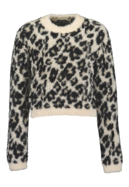 SWETER DZIEWCZĘCY W PANTERKĘ BLUE SEVEN 576271