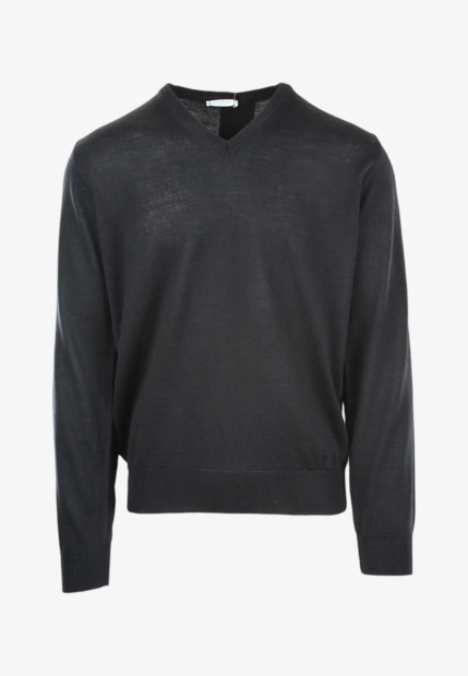 SWETER MĘSKI V Z DOMIESZKĄ WEŁNY YOURNAME MS 02