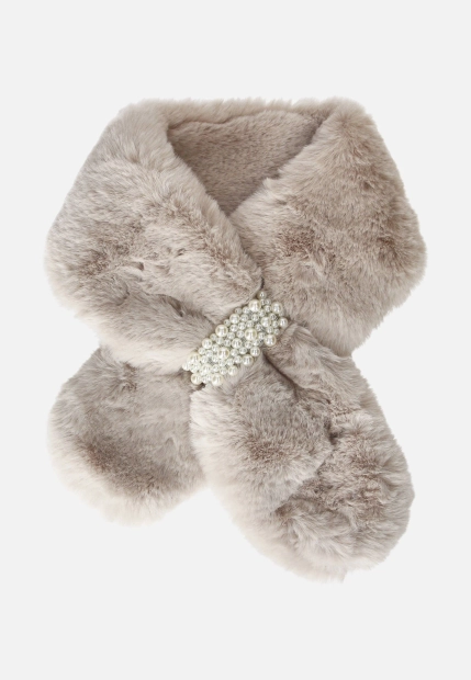 ELEGANCKI FUTRZANY SZAL DAMSKI GIAN MARCO VENTURI GIV63051