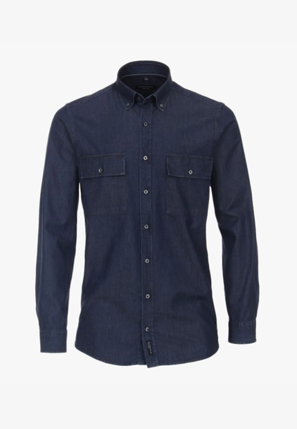 KOSZULA JEANSOWA MĘSKA CASUAL FIT CASAMODA 423940400