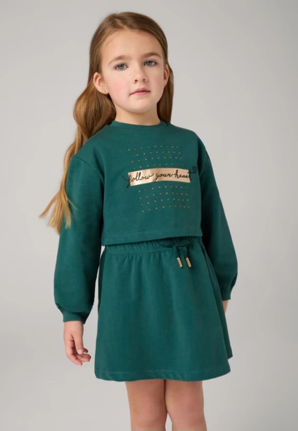 SPORTOWA SUKIENKA DZIEWCZĘCA Z BLUZĄ MAYORAL  4927