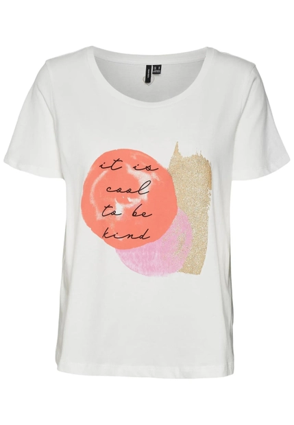 T-SHIRT DAMSKI Z KRÓTKIM RĘKAWEM VERO MODA 10284321