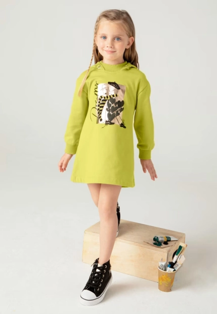 SUKIENKA DZIEWCZĘCA Z KAPTUREM MAYORAL  4930