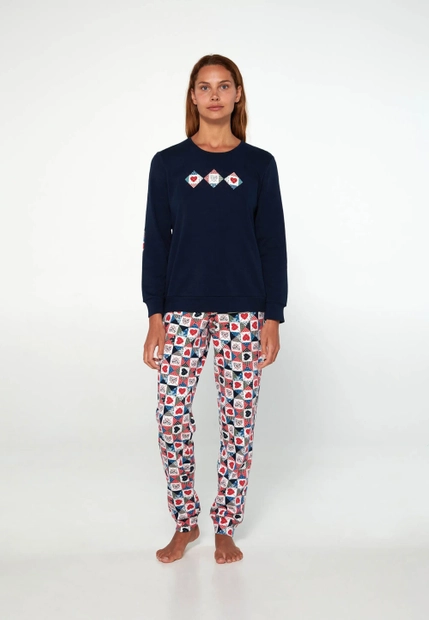 PIŻAMA DAMSKA VAMP 19502