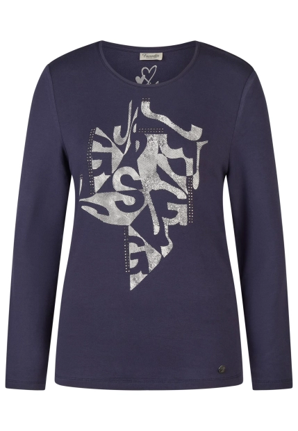 T-SHIRT DAMSKI Z DŁUGIM RĘKAWEM BARBARA LEBEK 36670052