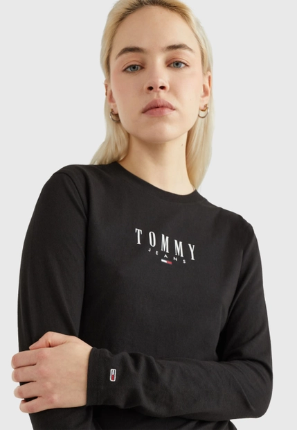 T-SHIRT DAMSKI Z DŁUGIM RĘKAWEM TOMMY JEANS DW0DW15445