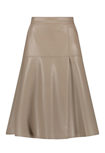 SPÓDNICA DAMSKA DO ŁYDEK ZE SKÓRY EKOLOGICZNEJ TAIFUN 210011-11382