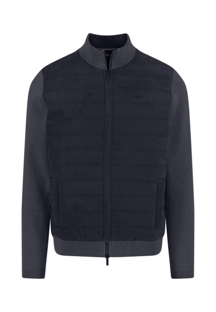 SWETER MĘSKI Z PIKOWANYM PRZODEM FYNCH HATTON 1509 340