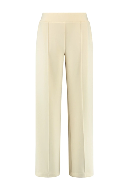 SZEROKIE MATERIAŁOWE SPODNIE Z PIONOWYMI PRZESZYCIAMI DAMSKIE GERRY WEBER 222188-44020