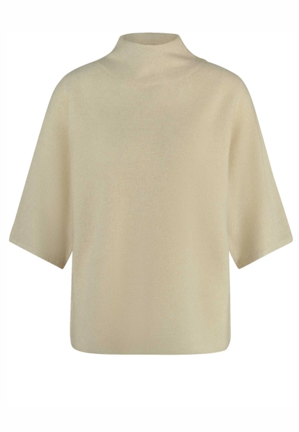 PÓŁGOLF DAMSKI Z KRÓTKIM RĘKAWEM Z DODATKIEM KASZMIRU GERRY WEBER 370551-44709