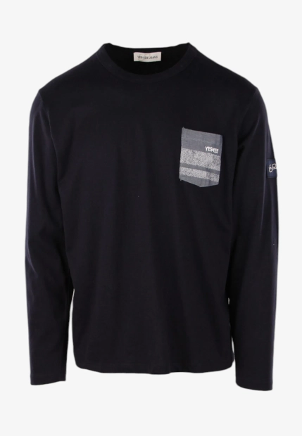 T-SHIRT MĘSKI Z DŁUGIM RĘKAWEM YES ZEE T829 CY00