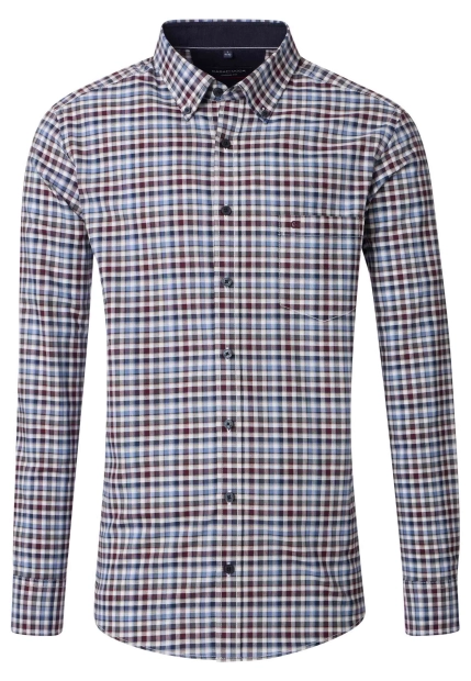 CASUALOWA KOSZULA MĘSKA W KRATĘ VENTI 454485300