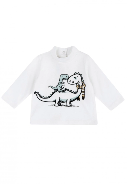 T-SHIRT CHŁOPIĘCY Z NADRUKIEM CHICCO 7535