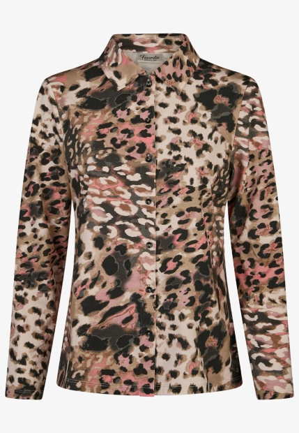 DŻERSEJOWA KOSZULA DAMSKA BARBARA LEBEK 3720