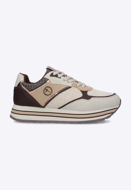 SNEAKERSY DAMSKIE NA GRUBSZEJ PODESZWIE TAMARIS 1-23706-29