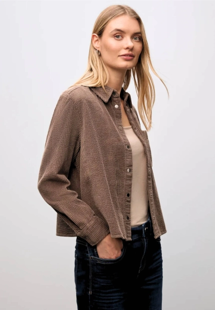 SZTRUKSOWA KOSZULA DAMSKA STREET ONE 3 QR346059