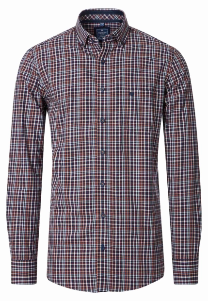 KOSZULA MĘSKA W KRATĘ REDMOND 252400111