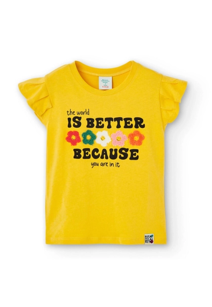 T-SHIRT DZIEWCZĘCY BOBOLI 416135