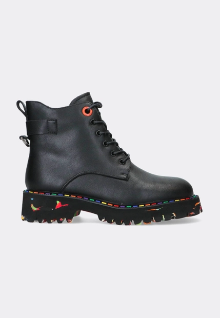 SKÓRZANE BOTKI DAMSKIE ARTIKER 55C0509