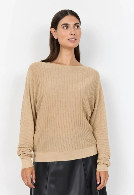 SWETER DAMSKI Z METALICZNĄ NICIĄ SOYACONCEPT 33444