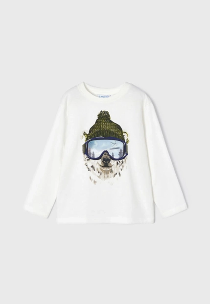 T-SHIRT CHŁOPIĘCY Z APLIKACJĄ MAYORAL 4036