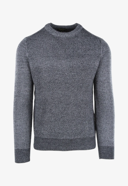 SWETER MĘSKI Z DOMIESZKĄ WEŁNY CONSENSO 4355225