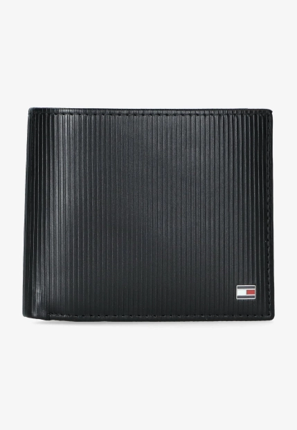 SKÓRZANY PORTFEL MĘSKI SKŁADANY NA PÓŁ TOMMY HILFIGER AM0AM13974C