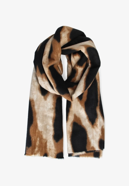 SZAL DAMSKI Z WISKOZY I WEŁNY YINJ567