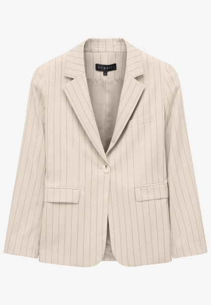 MARYNARKA DAMSKA W PASKI Z DOMIESZKĄ WISKOZY BUGATTI W4173 14806