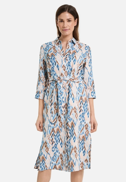 SUKIENKA DAMSKA Z LNU Z PASKIEM  GERRY WEBER 285054-66448