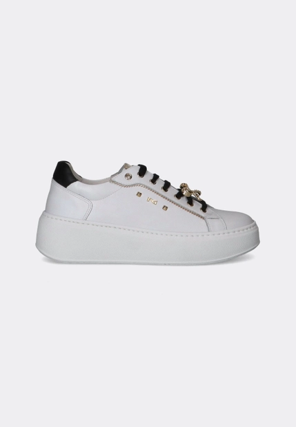 SNEAKERSY DAMSKIE NERO GIARDINI 1411622D