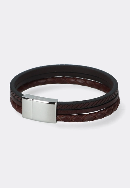 SKÓRZANA BRANSOLETKA CACHEE PAZZO