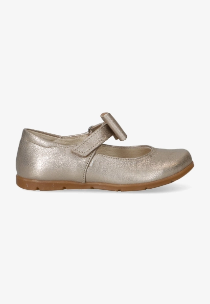 SKÓRZANE BALERINY DZIECIĘCE EMEL E 2703D-3