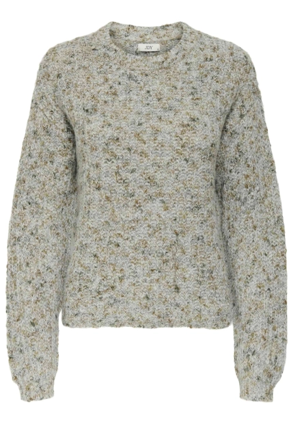 SWETER DAMSKI Z DOMIESZKĄ WEŁNY JDY 15355630