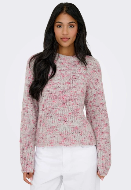 SWETER DAMSKI Z DOMIESZKĄ WEŁNY JDY 15355630